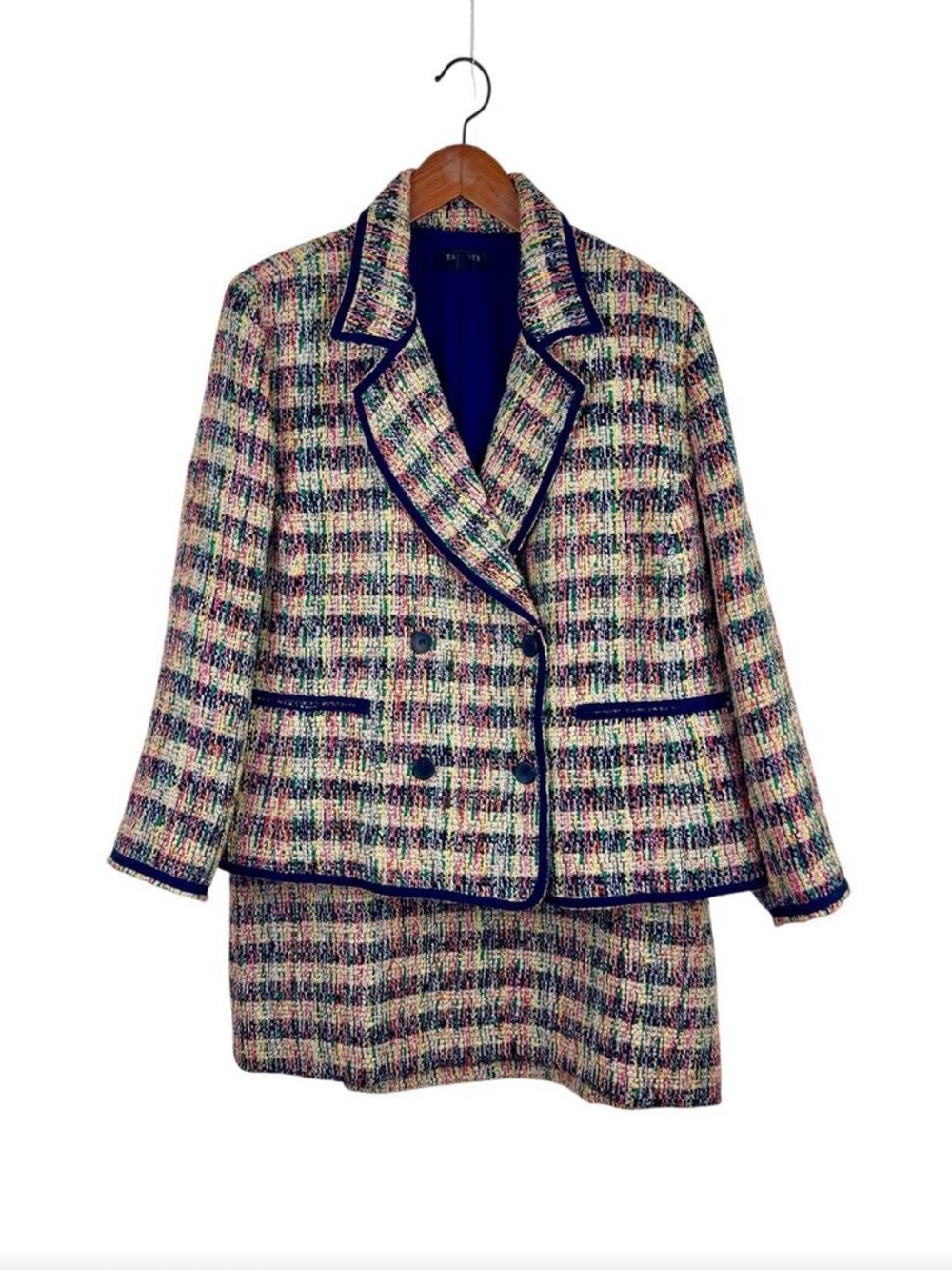 NEW TALBOTS Cafe Tweed Jacket & Skirt Set, Size 2